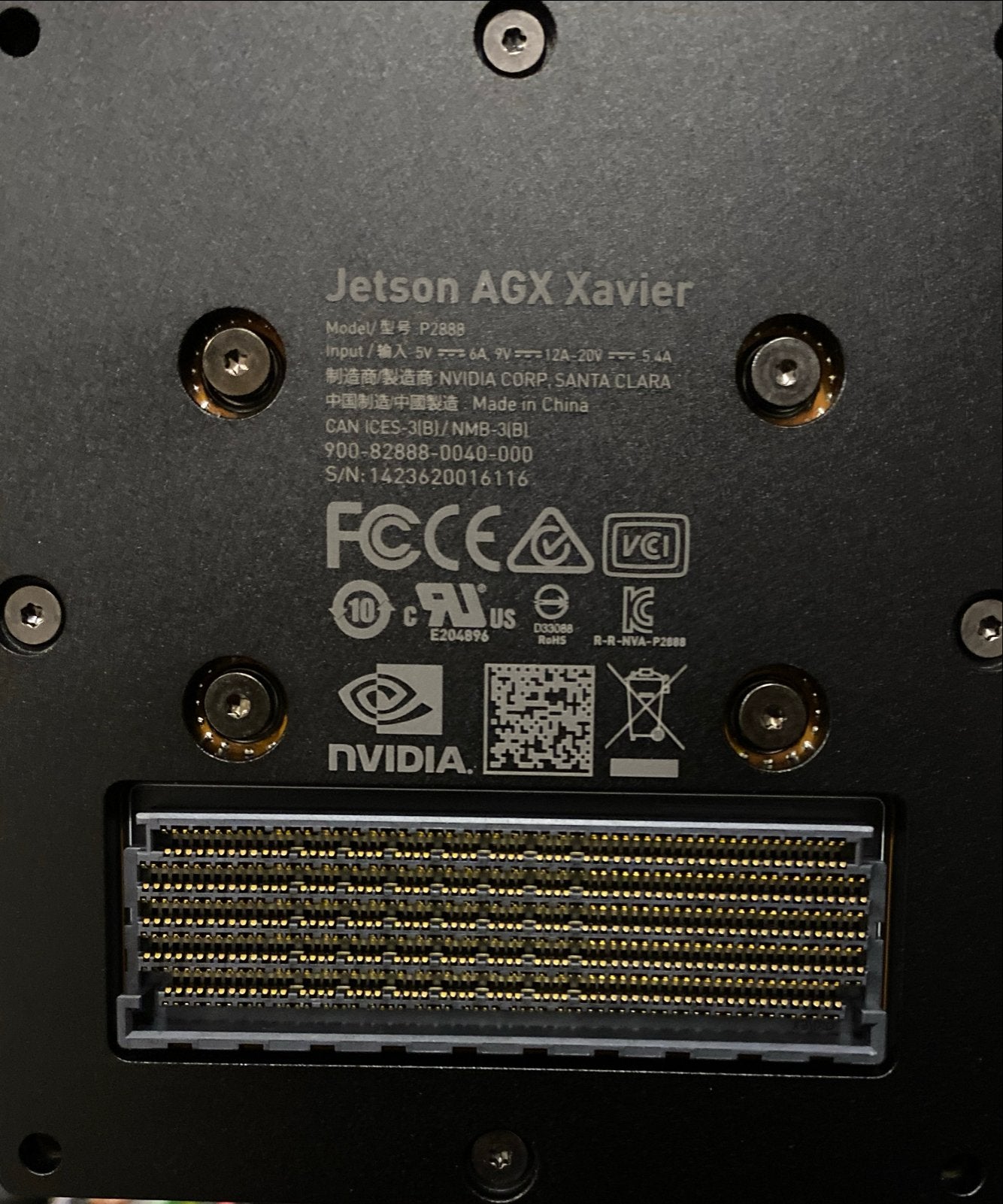 NVIDIA Jetson AGX Xavier Module 32GB - P2888, Computers en Software, Videokaarten, Zo goed als nieuw, Nvidia, GDDR6, Ophalen