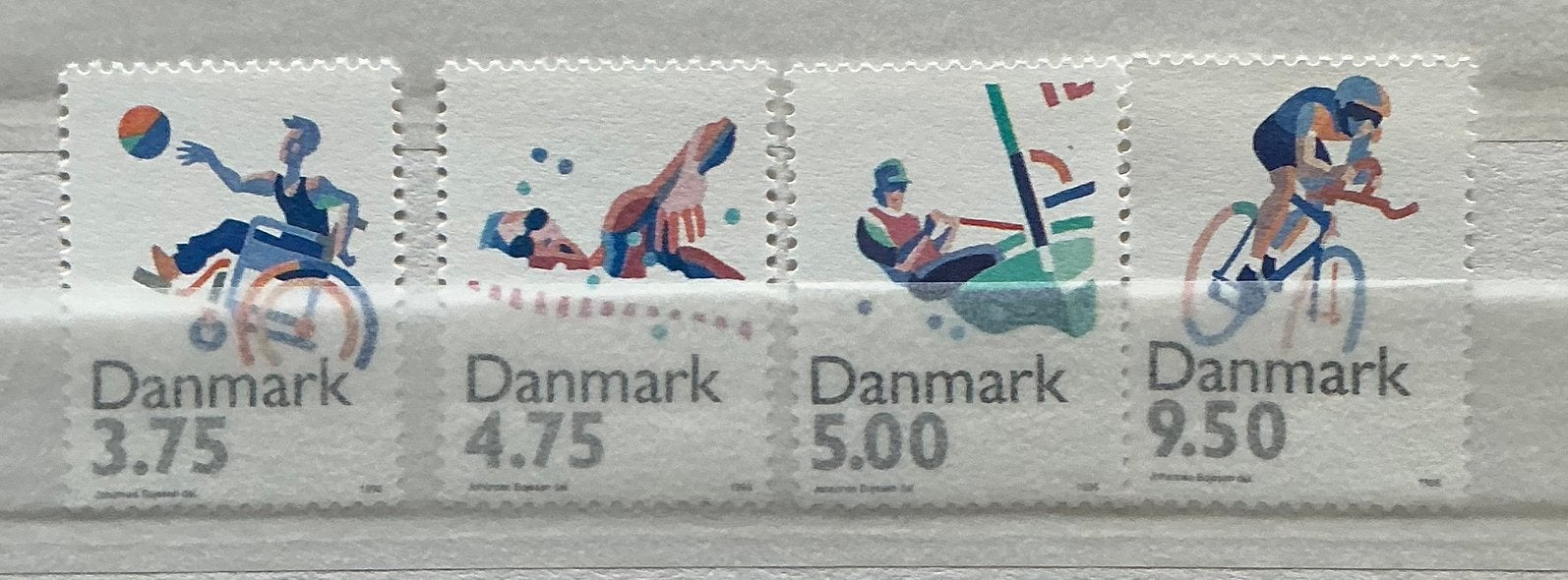 DENEMARKEN JAAR 1996  nrs.m1020+21+22+23, Ophalen of Verzenden, Denemarken, Postfris