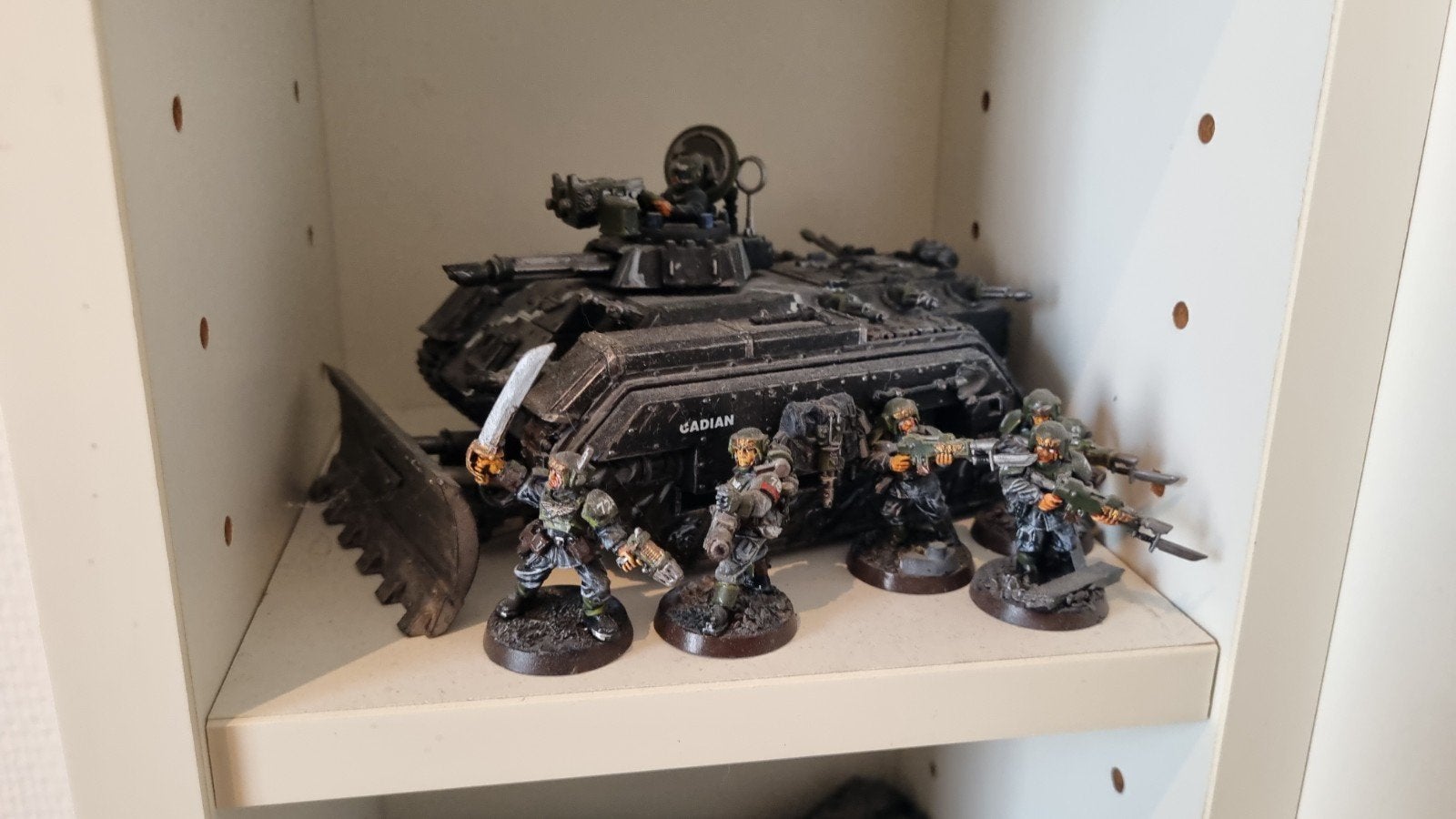 Warhammer 40k Cadia Leger - Astra Militarum, Ophalen