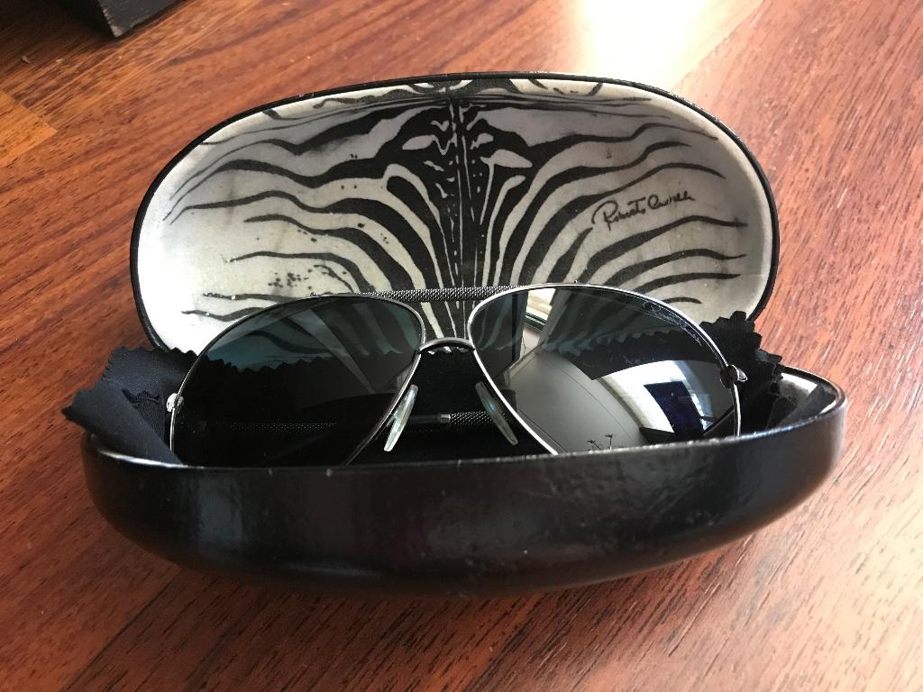 Roberto Cavalli zonnebril, Overige merken, Gebruikt, Zonnebril, Zwart