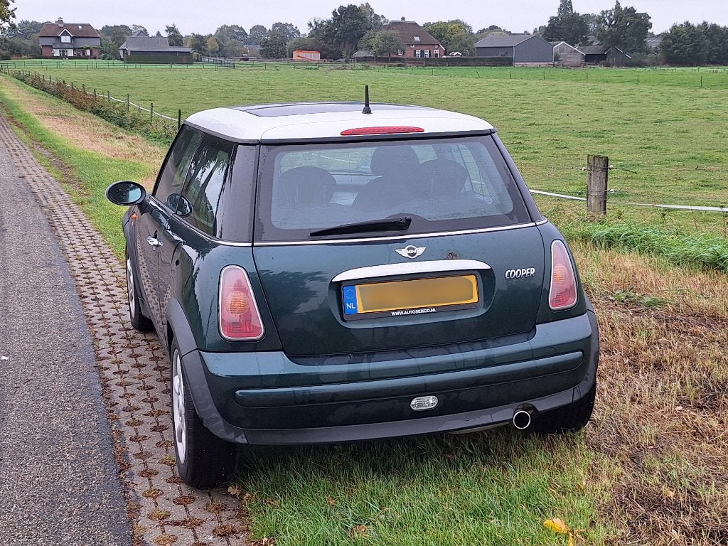 MINI Cooper 1.6 Automaat – 116 PK – Groen – Projectauto, Auto's, Stof, Zwart, 4 cilinders, 4 stoelen