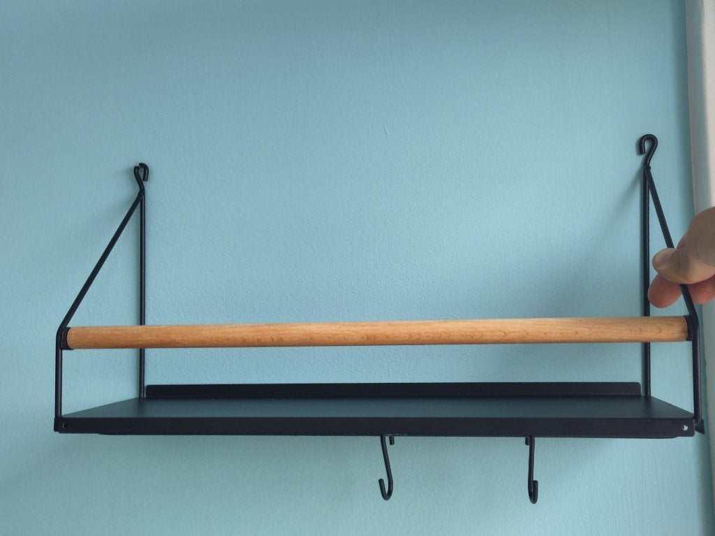 IKEA Akerbruk keuken plank, Gebruikt, Zwart, Minder dan 100 cm, 25 tot 50 cm