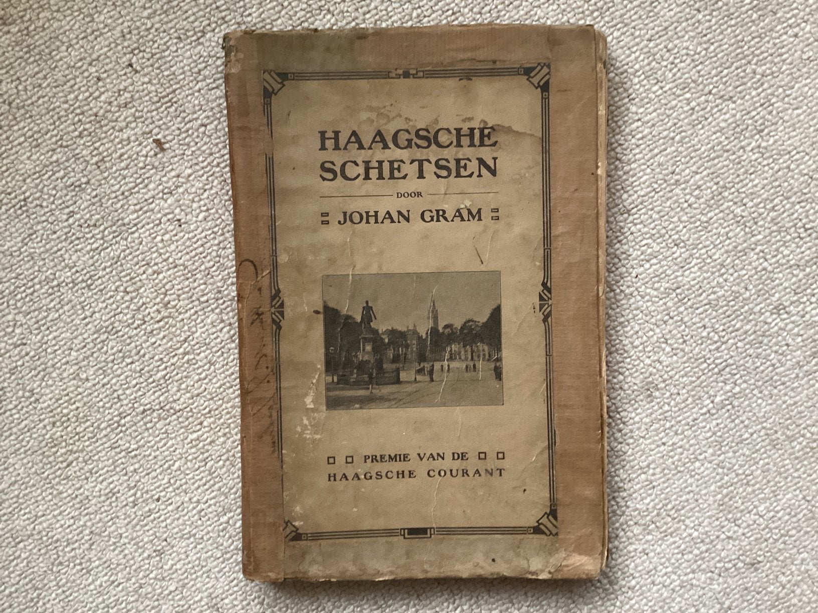 Haagsche Schetsen Johan Gram, Boeken, Ophalen of Verzenden