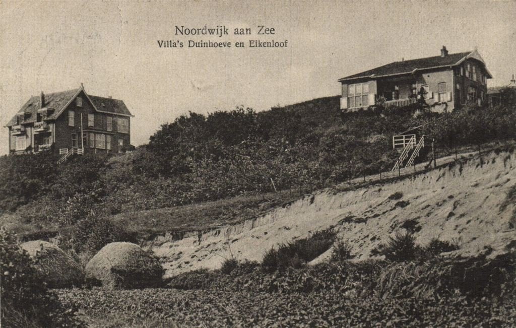 Noordwijk aan Zee - Villa\'s Duinhoeve en Eikenloof - 1920 g, Verzenden, 1920 tot 1940, Gelopen, Zuid-Holland