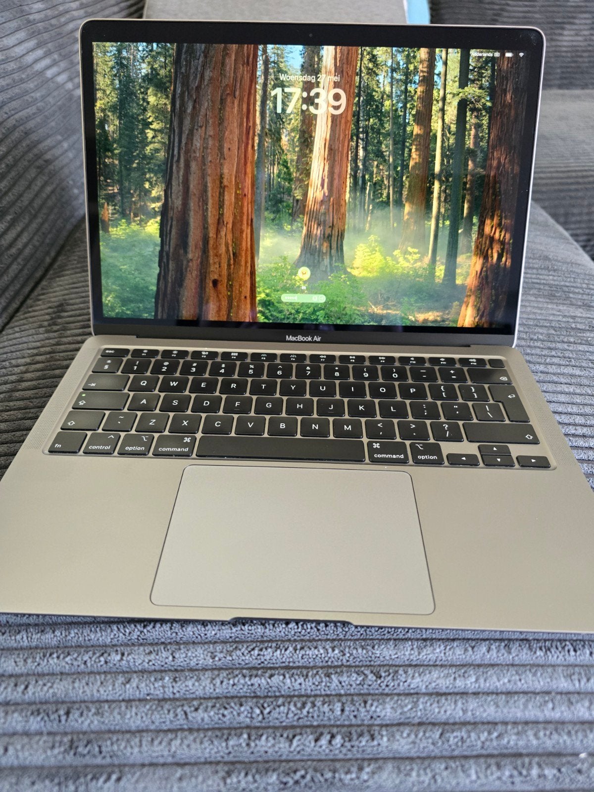 Macbook Air 2020. 13inch 8GB 256GB, Ophalen, Gebruikt, 256 GB, Qwerty