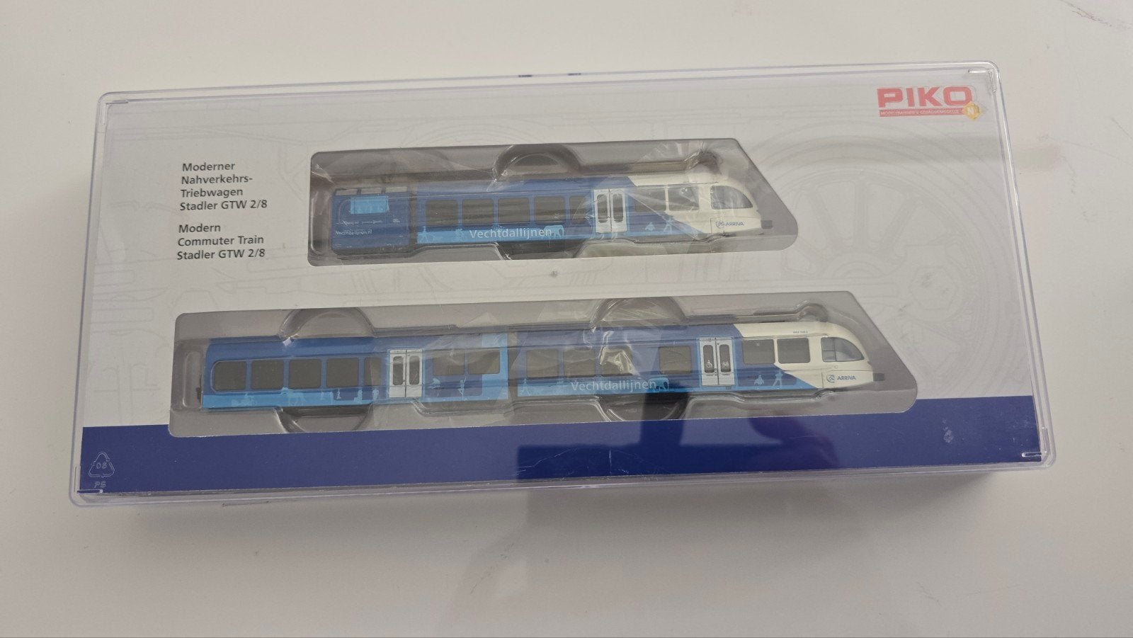 Piko 40232 NS Arriva Vechtdallijnen n spoor, Treinset, Gelijkstroom, Analoog, Zo goed als nieuw
