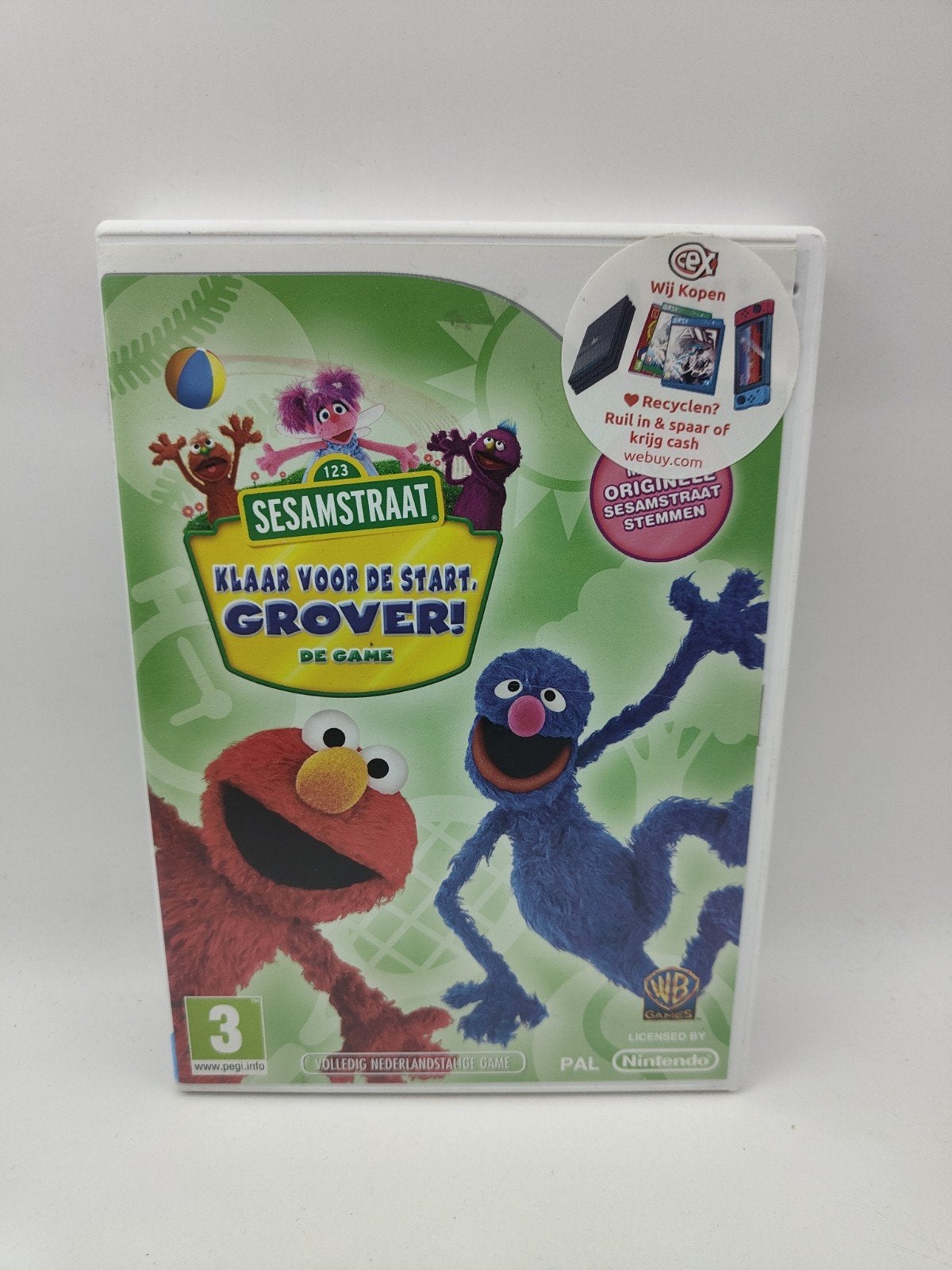 Sesamstraat: Klaar voor de Start, Grover! (Wii), Puzzel en Educatief, 1 speler, Ophalen of Verzenden, Vanaf 3 jaar