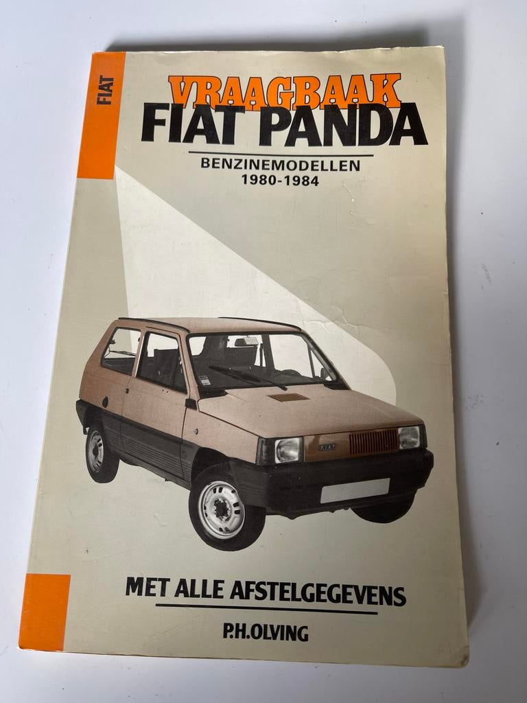 Vraagbaak Fiat Panda Benzine modellen 1980-1984, Ophalen of Verzenden