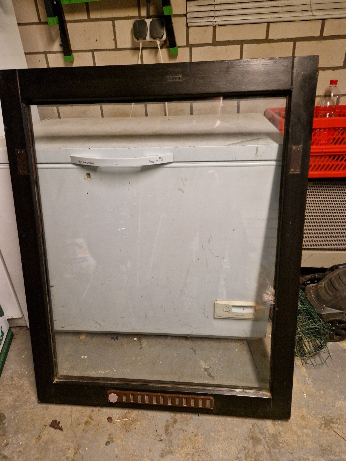 Klapraam met rooster, Ophalen, Gevelraam of Ruit, Gebruikt, 80 tot 120 cm