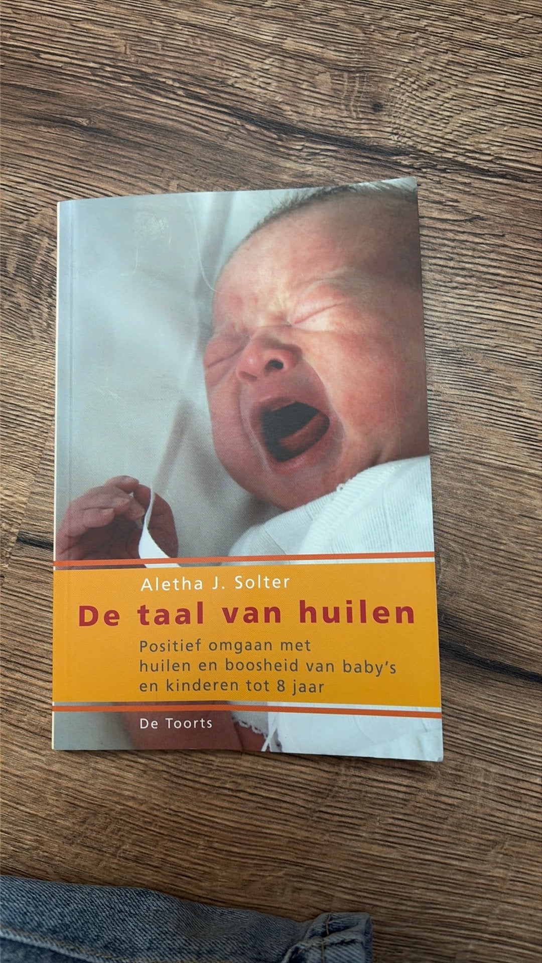 Boek - De taal van huilen, Ophalen of Verzenden, Zo goed als nieuw, Ontwikkelingspsychologie