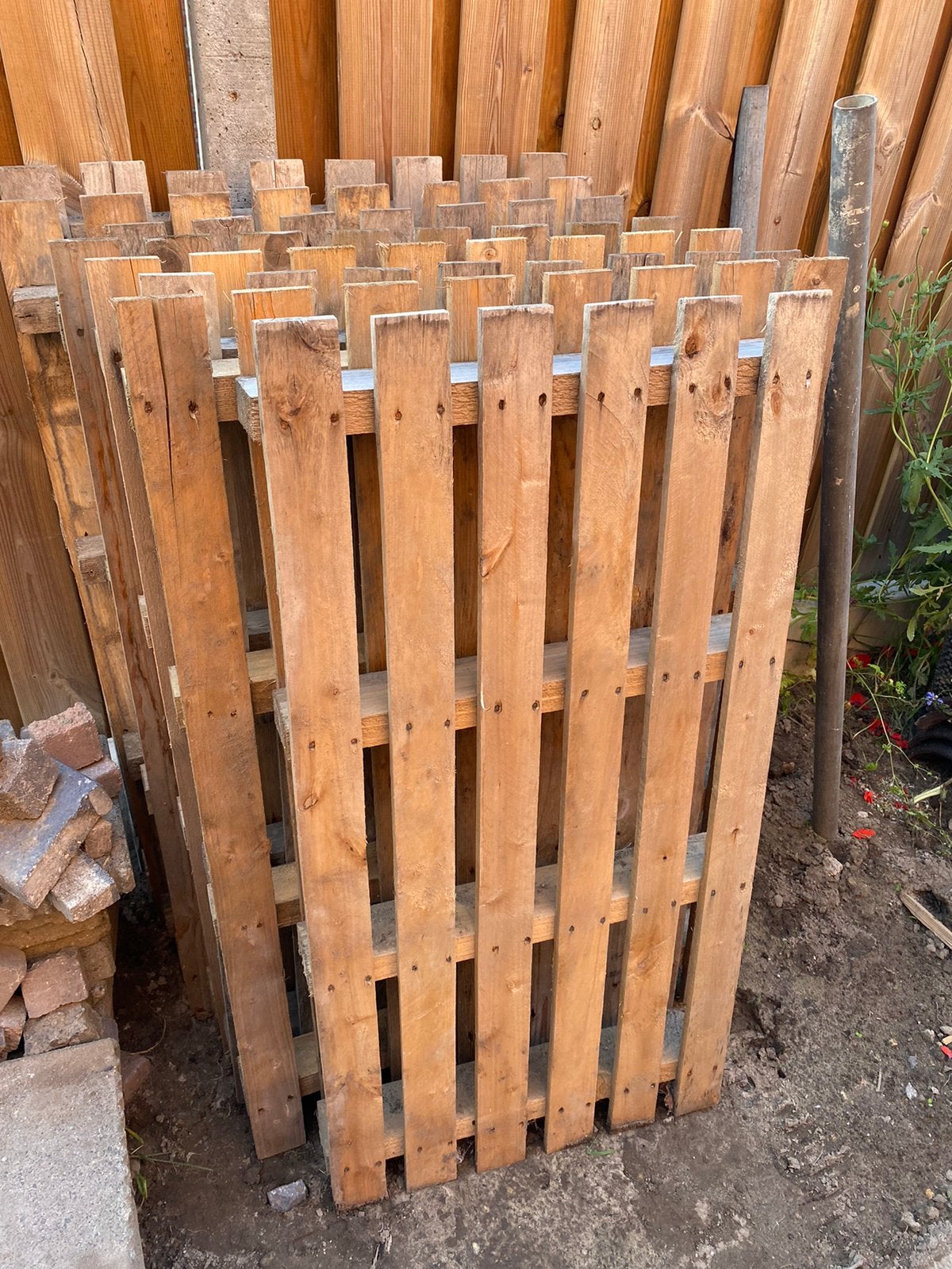 Gratis pallets, Ophalen, Zo goed als nieuw, Pallet, Minder dan 200 cm