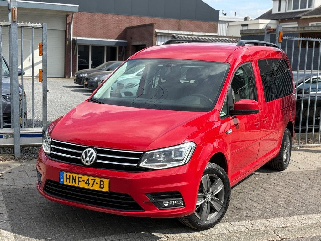 Volkswagen Caddy Maxi 1.4 TSI Highline | Rolstoelauto | Rols, Auto's, Volkswagen, Gebruikt, 4 cilinders, Automatische klimaatregeling