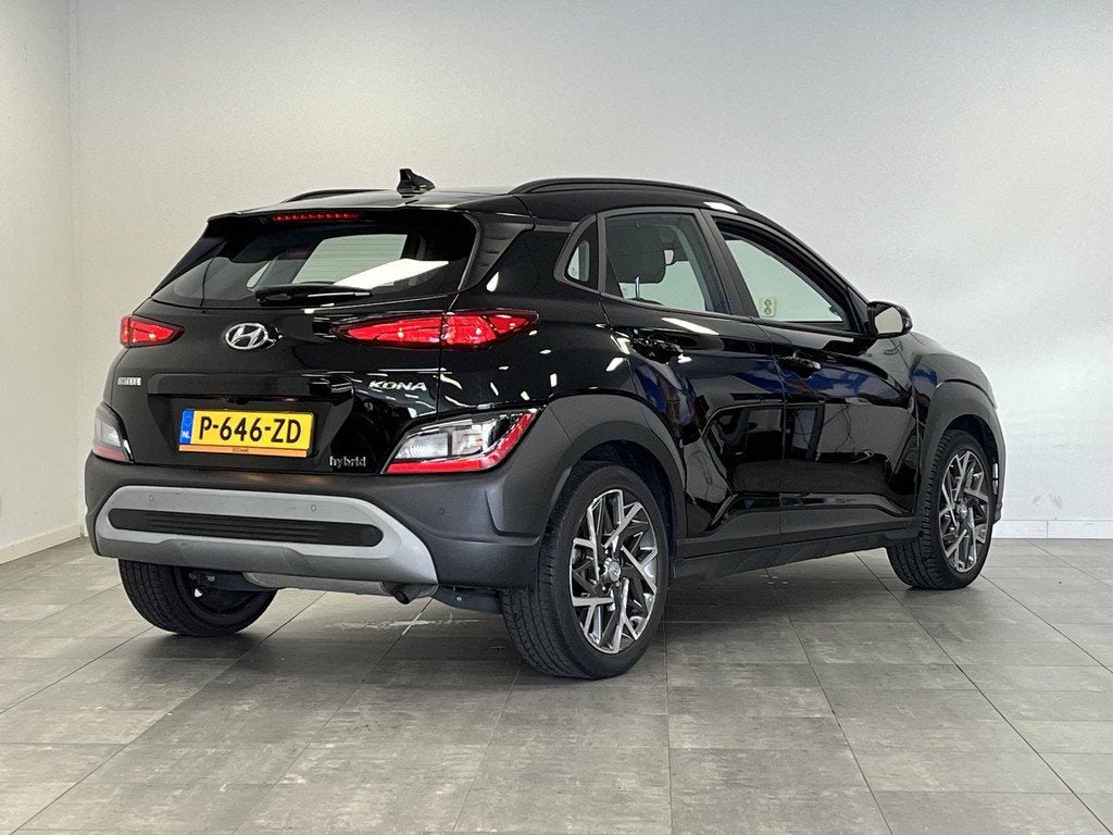 Hyundai Kona 1.6 GDI HEV Fashion | Stoel- & stuurverwarming, Auto's, Hyundai, Stof, Gebruikt, Euro 6, 2 kWh