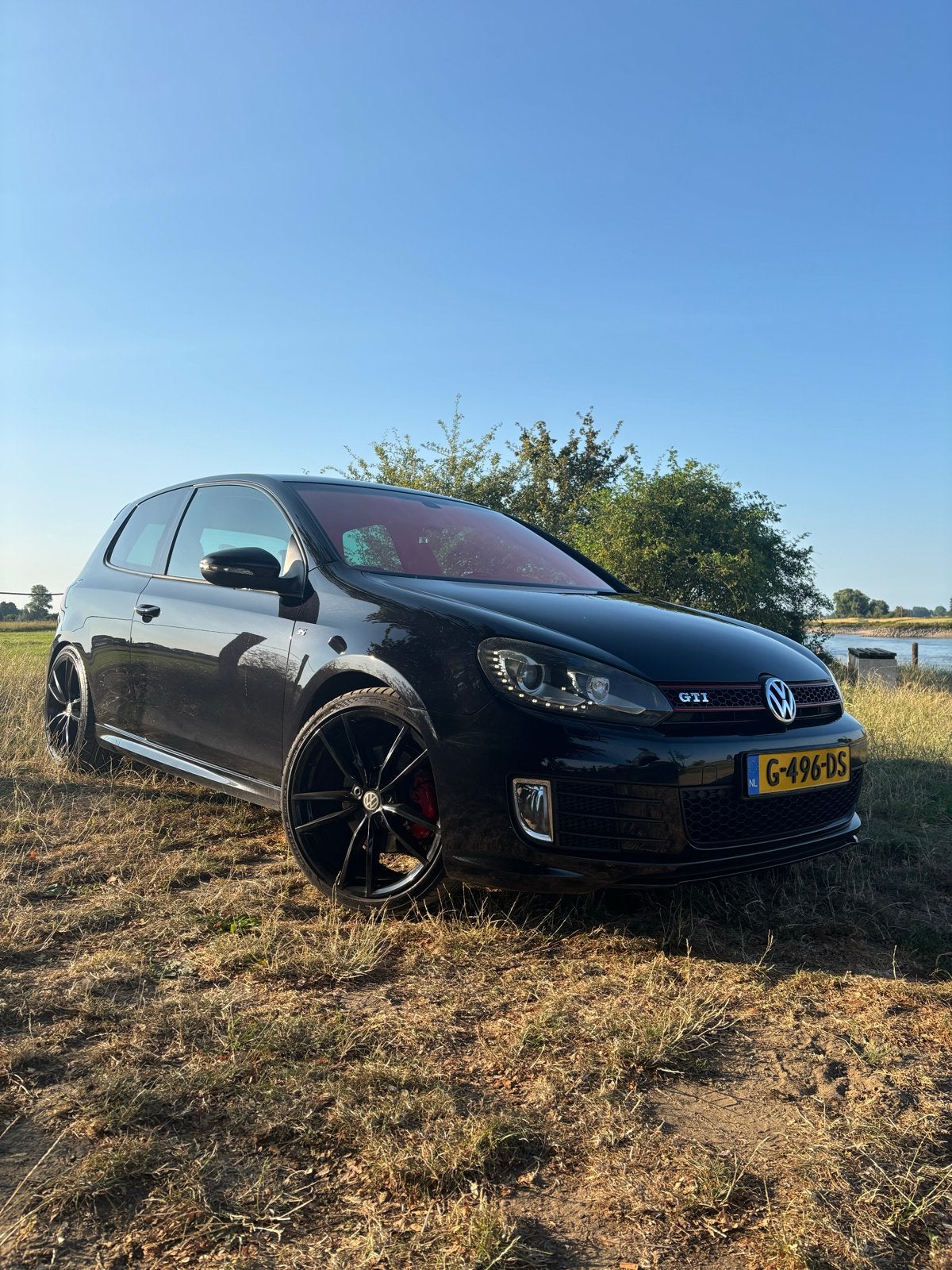 Volkswagen Golf 2.0 GTI 35 jaars Edition, Auto's, 4 cilinders, 1984 cc, Zwart, 1320 kg