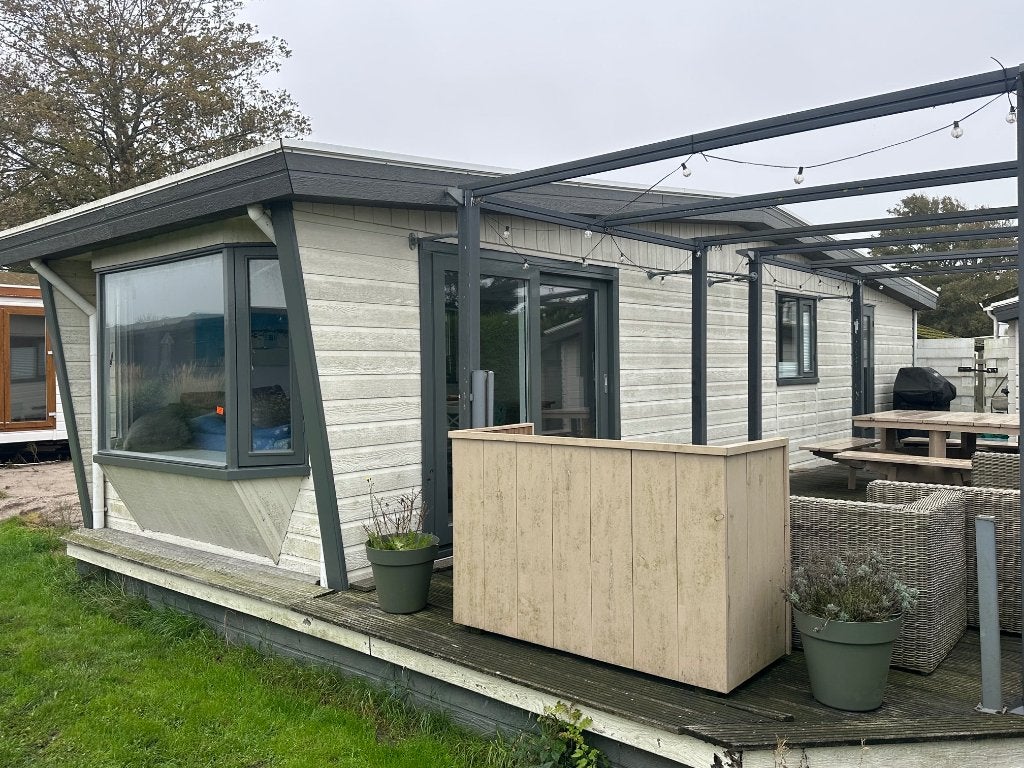 Chalet 2 slaapkamers dubbelglas inclusief transport NL♦️, Caravans en Kamperen, Tot en met 4