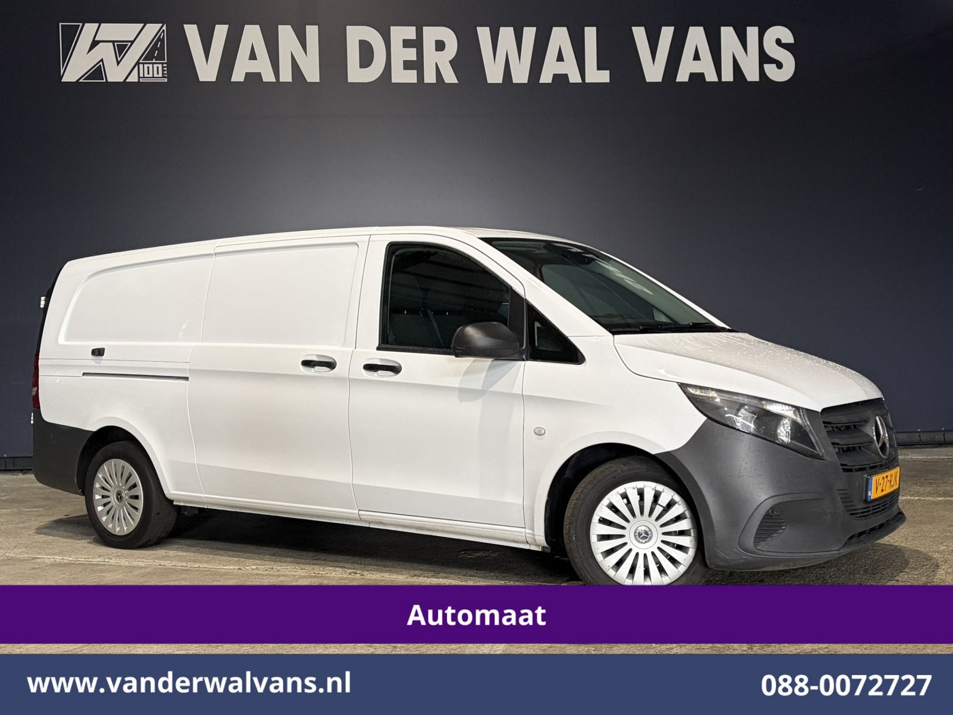Mercedes-Benz Vito 116 CDI 164pk 9G-Tronic Automaat L3H1 Eur, Auto's, Automaat, Dealer onderhouden, Gebruikt, 4 cilinders