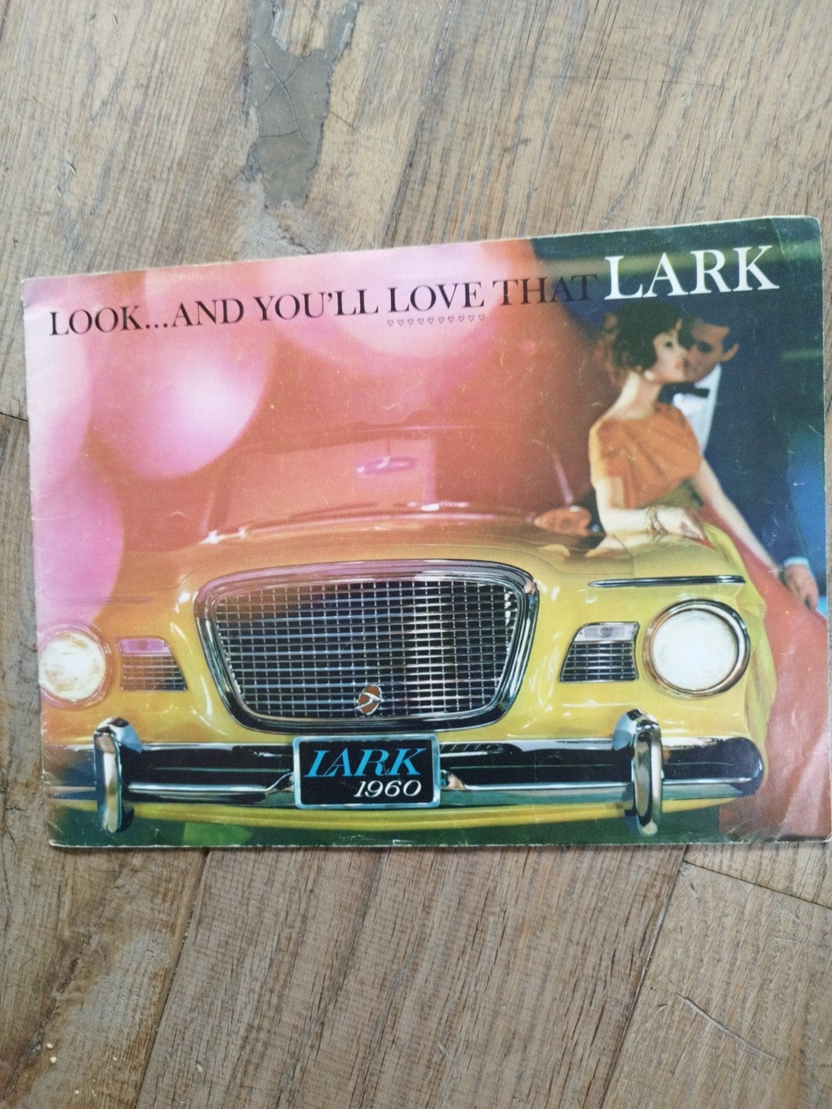 Studebaker Lark 1960 brochure - Engelstalig, 16 pagina's, Ophalen of Verzenden, Gelezen, Studebaker lark