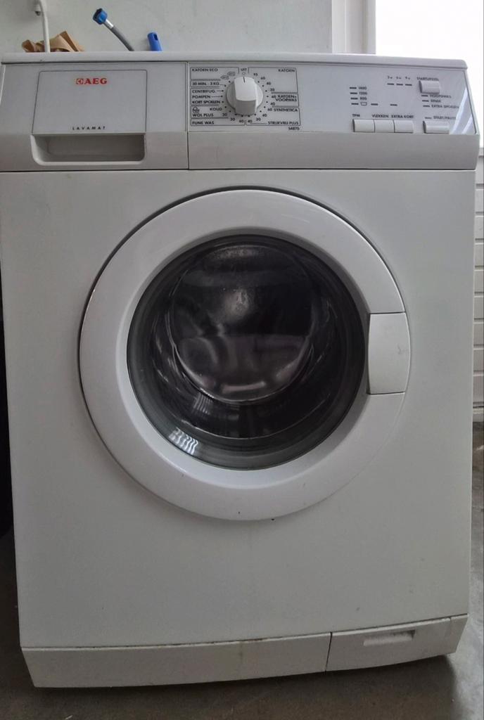 AEG Lavamat Wasmachine - Goede Staat, Witgoed en Apparatuur, Ophalen, Gebruikt, Wolwasprogramma, Voorlader