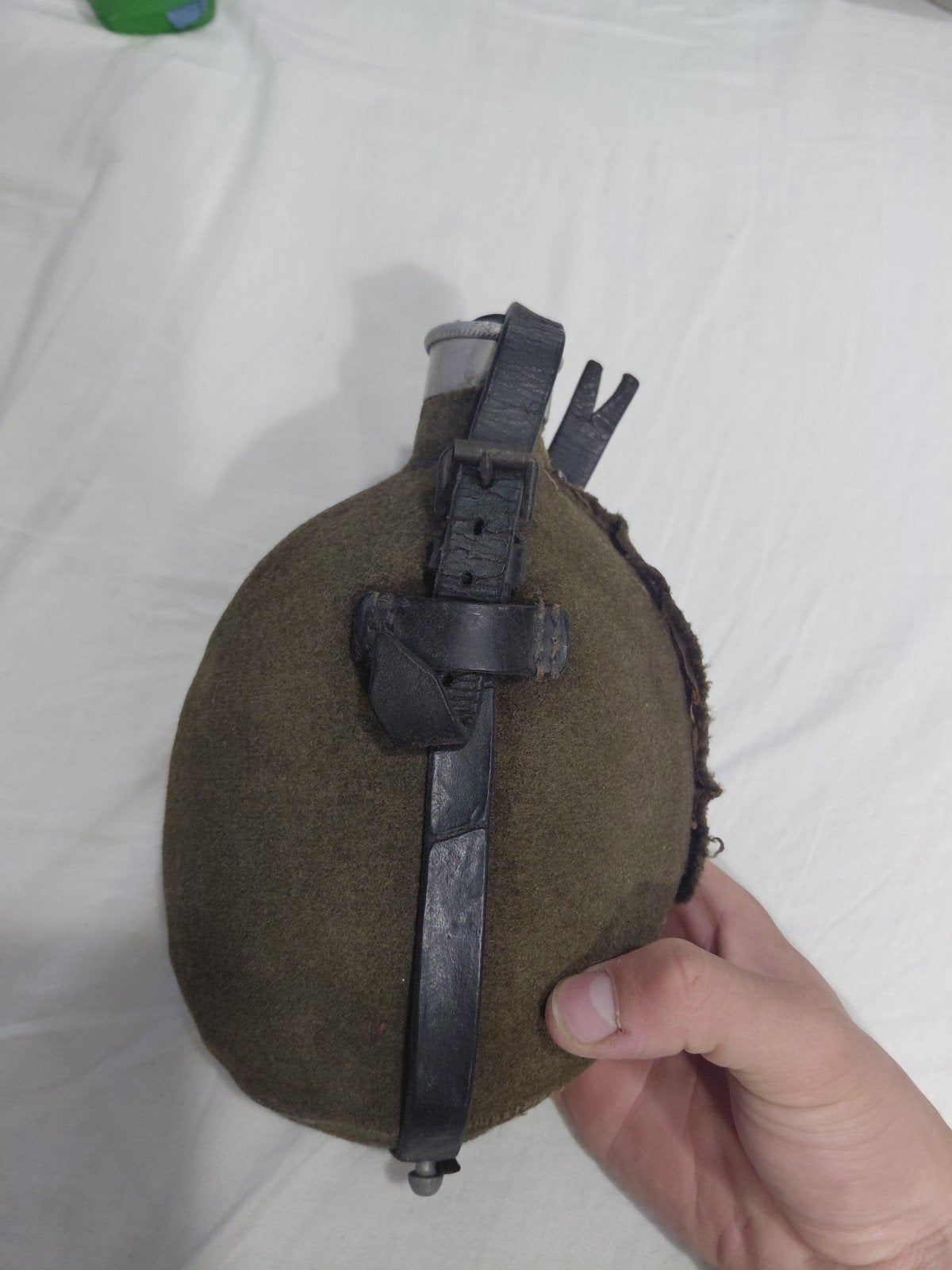 Originele Duitse veldfles WO2 - Zeldzaam militair item, Ophalen of Verzenden, Landmacht, Duitsland, Overige typen