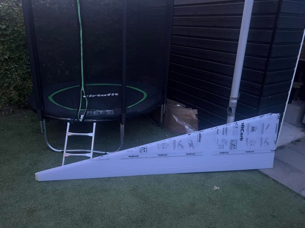 Polycarbonaat spie resten van veranda / overkapping, Ophalen, Zo goed als nieuw, Veranda