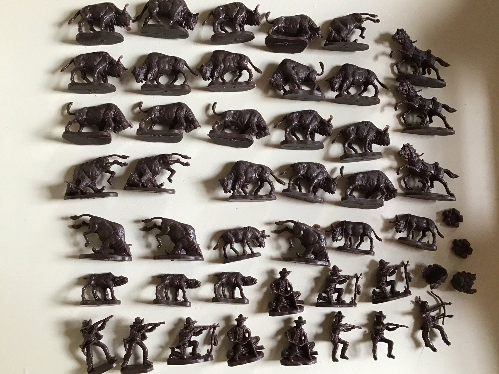 Atlantic Buffalo Bill beestjes en soldaatjes, Antiek en Kunst, Ophalen of Verzenden