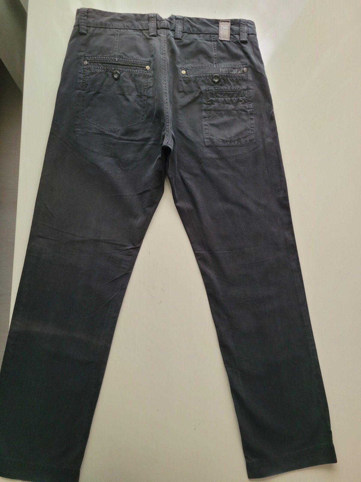 ZGAN PME LEGEND STANFIELD STRAIGHT CHINO SIZE 33/32, Ophalen of Verzenden, Zo goed als nieuw, Blauw