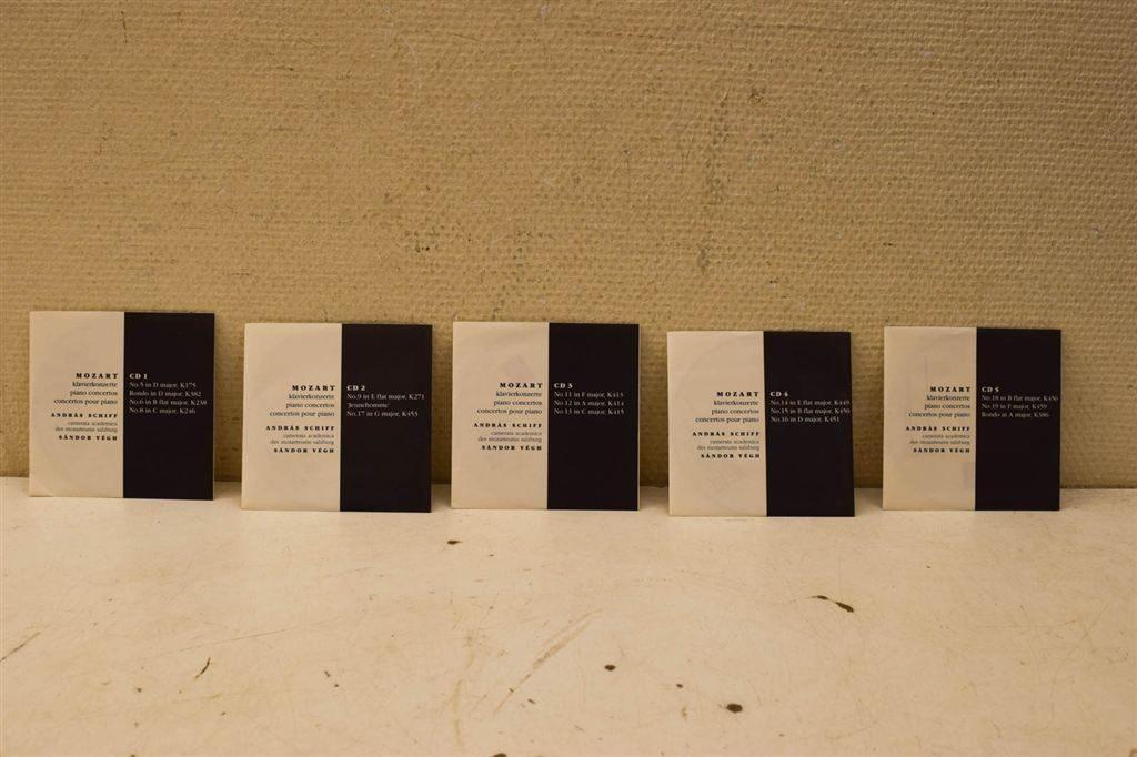 9 cd box Mozart klavierkonzerte piano concertos 47764, Ophalen of Verzenden, Gebruikt