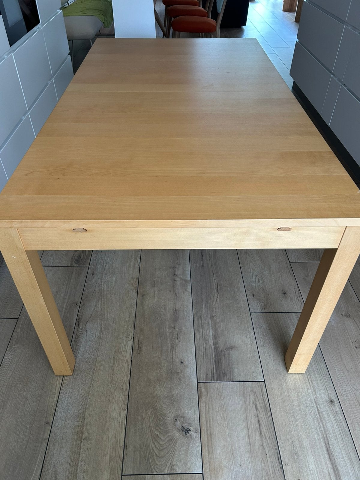 Free extendable dinning table, Ophalen, Ikea Bjursta, 200 cm of meer, 50 tot 100 cm