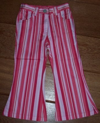 Roze gestreepte Next broek maat 104 NIEUW (1340) a, Kinderen en Baby's, Broek, Meisje, Nieuw, Ophalen of Verzenden