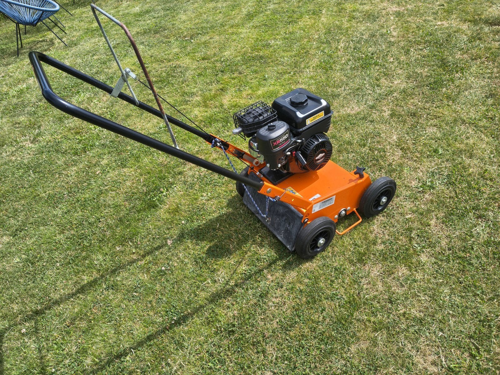 Eliet E401 Eco Liner Verticuteermachine (2021), Tuin en Terras, Verticuteermachines, Ophalen of Verzenden, Zo goed als nieuw, Benzine