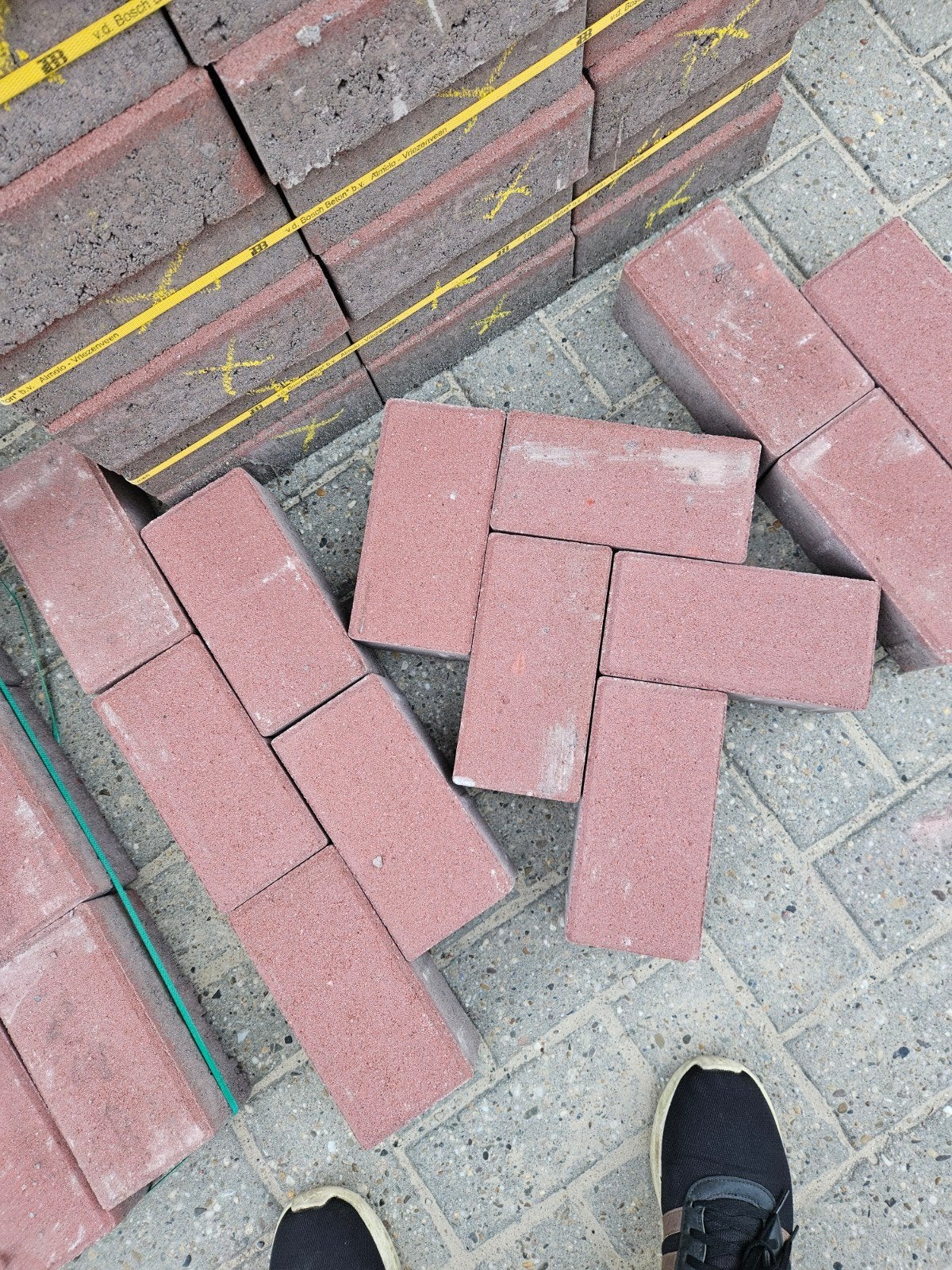 betonklinker 8cm rood