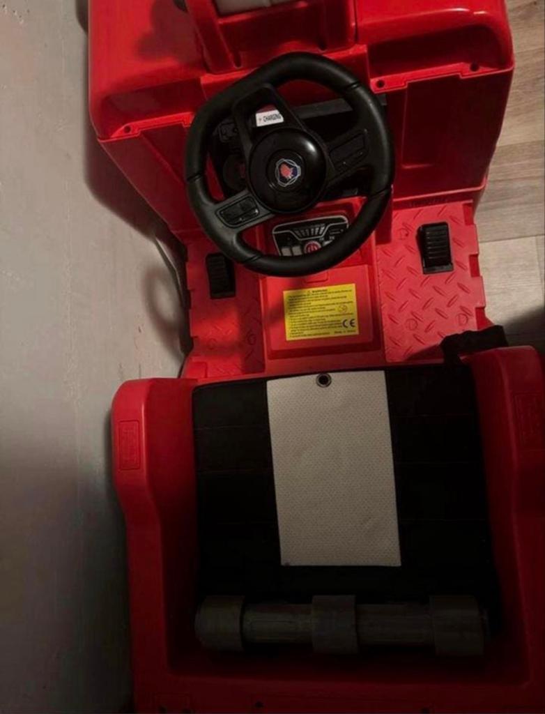 Elektrische brandweer auto, Ophalen, Afstandsbediening