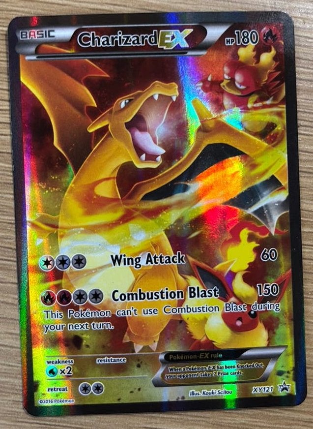 Pokemon Kaart — Charizard EX (Ex), Hobby en Vrije tijd, Verzamelkaartspellen | Pokémon, Ophalen of Verzenden, Zo goed als nieuw