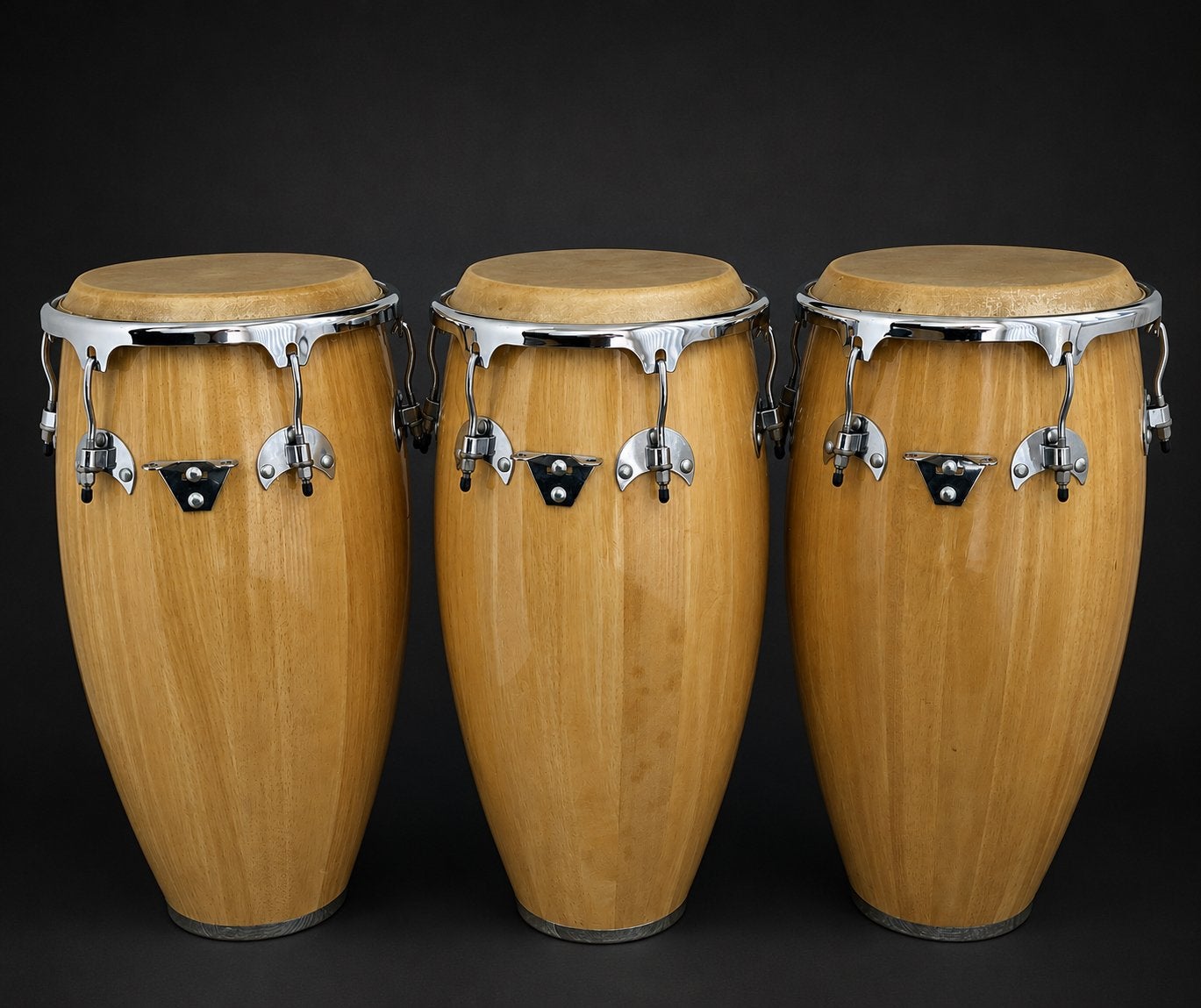 Conga set  Quinto, Conga,Tumba, Muziek en Instrumenten, Percussie, Zo goed als nieuw, Melodische percussie, Ophalen