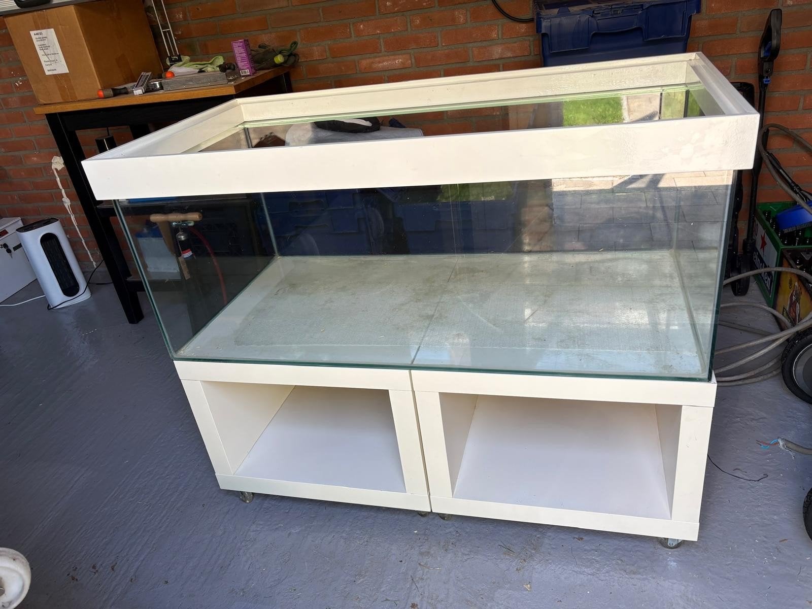 Glazen Terrarium of knaagdier kooi, Ophalen, Zo goed als nieuw, Terrarium of Paludarium