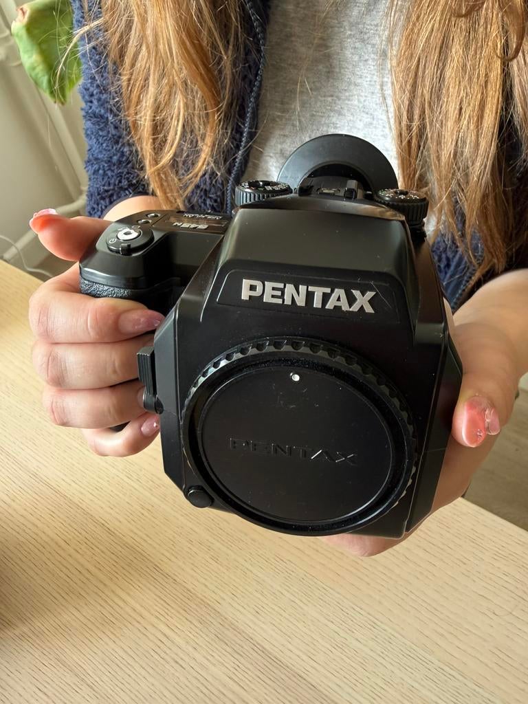 Pentax 645N Medium Format Camera - Perfecte Staat, Ophalen of Verzenden, Zo goed als nieuw, Spiegelreflex, Pentax