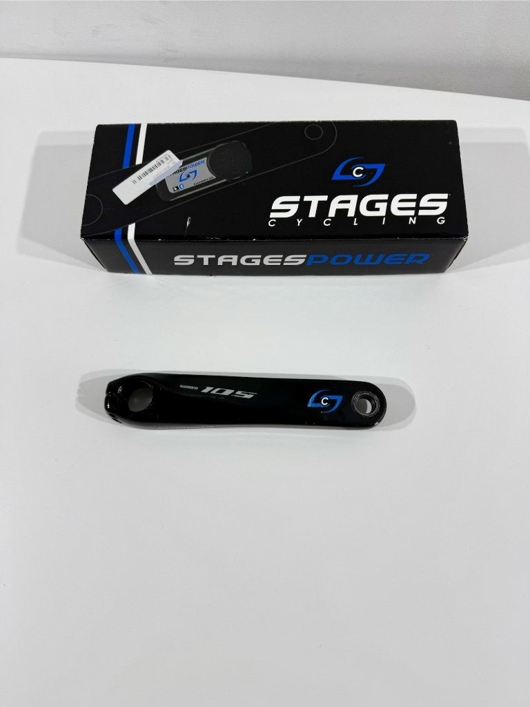 Stages Shimano 105 R7000 Powermeter 175 mm, Fietsen en Brommers, Fietsonderdelen, Crankstel of Pedalen, Gebruikt, Ophalen of Verzenden