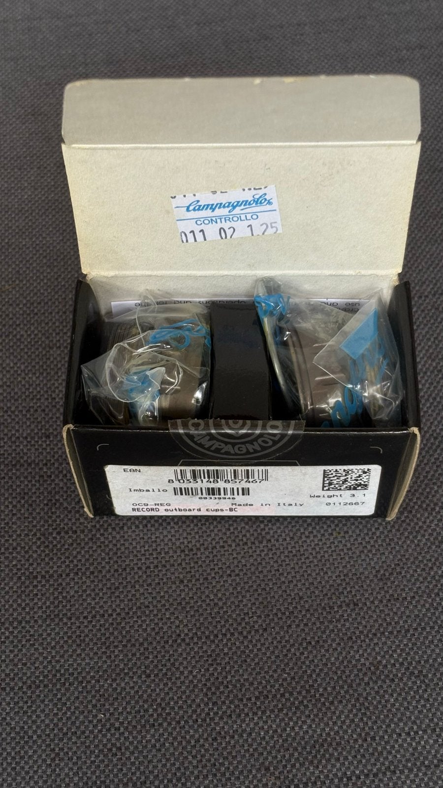 Campagnolo Record Externe BB Cups - Nieuw in doos, Fietsen en Brommers, Fietsonderdelen, Crankstel of Pedalen, Overige materialen