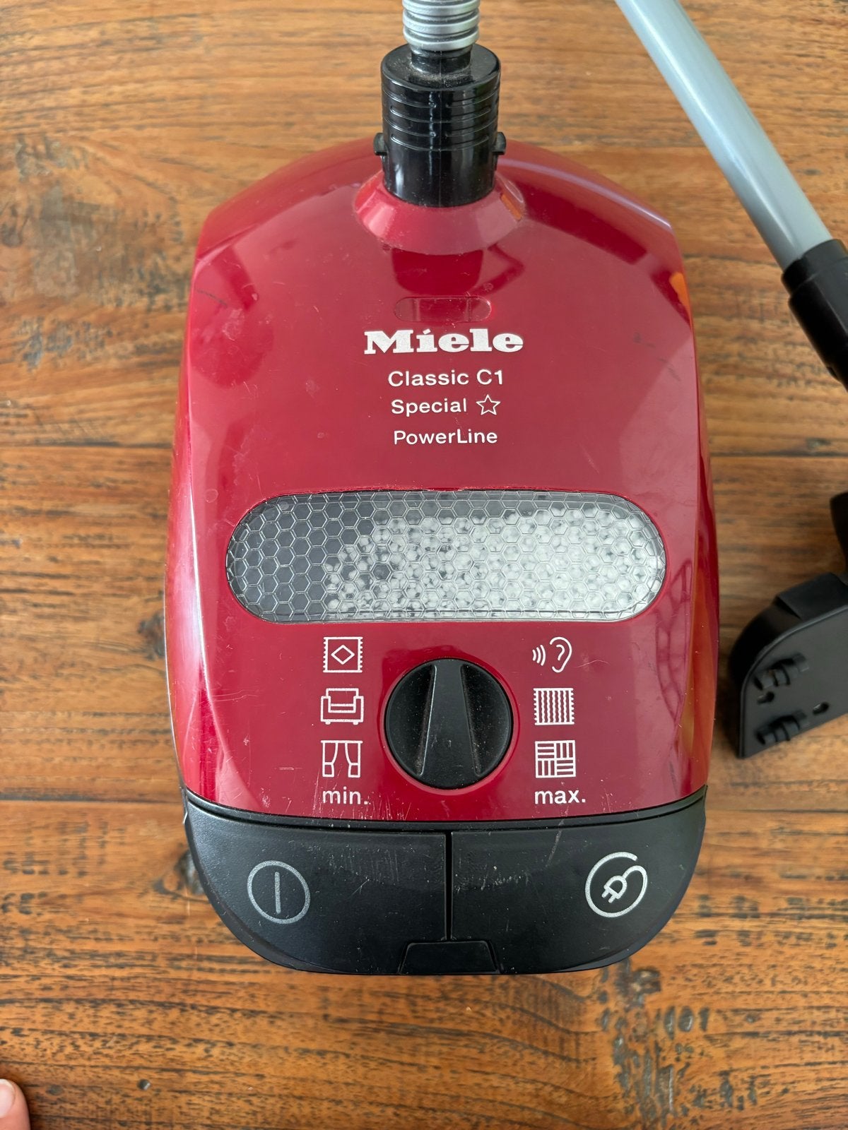Miele Classic C1 Special PowerLine Speelgoed Stofzuiger, Ophalen, Inclusief accessoires, Zo goed als nieuw, Miele