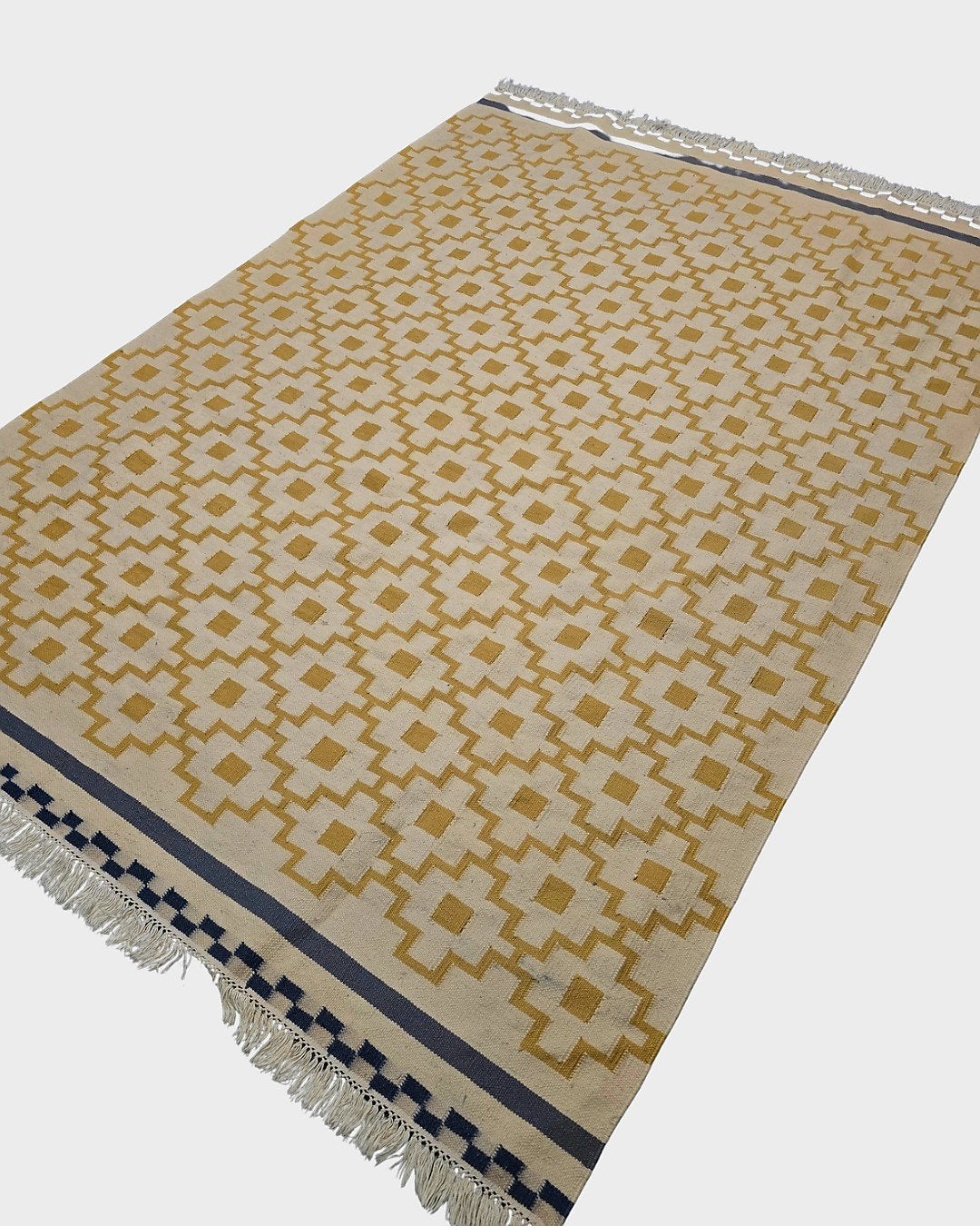 Modern Kelim Turkije 240x170 handgeweven wollen vloerkleed, 1185VB, Info@rugsandcarpets.nl, Blauw, De handelmaatschappij