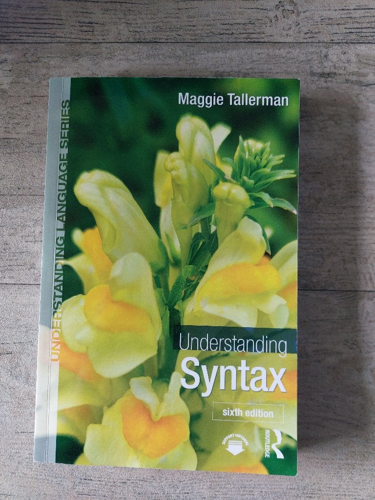 Understanding Syntax 6th edition, Boeken, Ophalen, Beta, Nieuw, WO