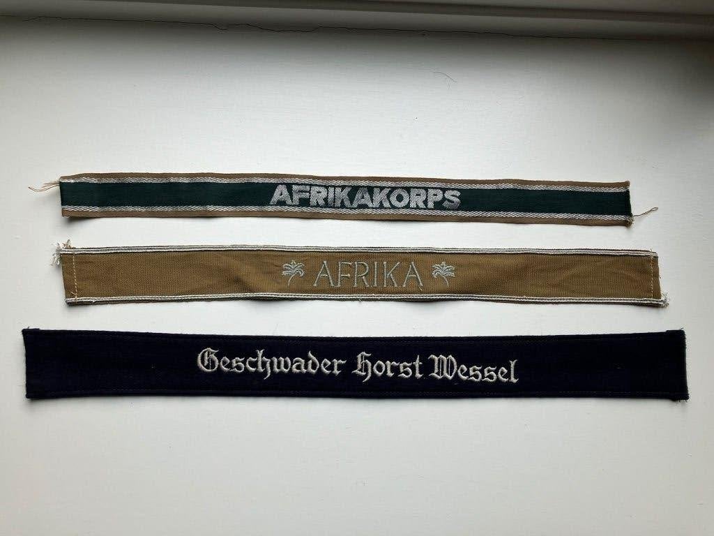 Duitse mouwbanden, Verzamelen, Verzenden, Overige soorten, Duitsland, Lintje, Medaille of Wings