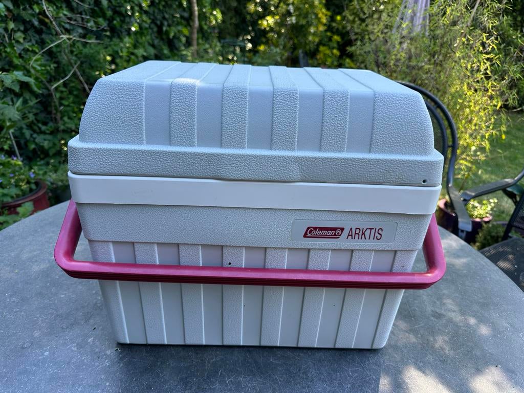 Vintage Coleman Arktis Koelbox voor kamperen en picknick, Caravans en Kamperen, Ophalen of Verzenden, Gebruikt, Koelbox, Koelelement