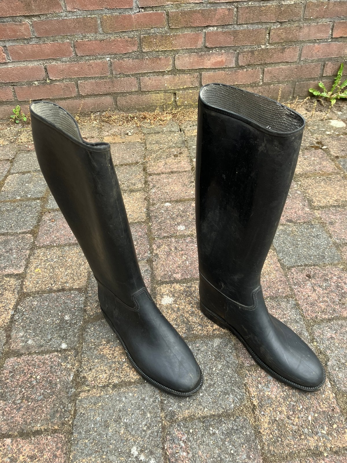 Rubber rijlaarzen, Ophalen, Gebruikt, Dressuur, Dames