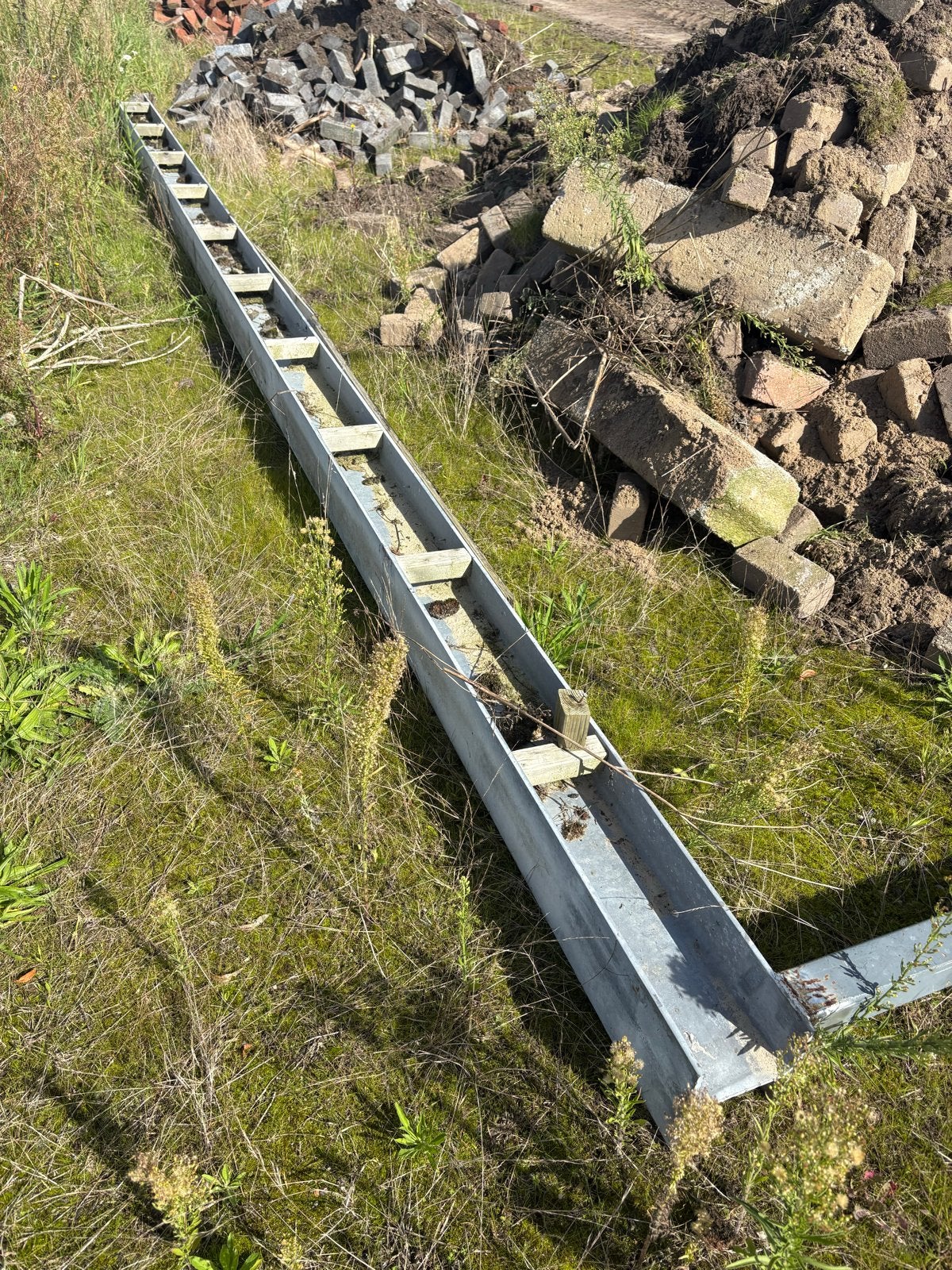 H-balk 620 cm, 17,5x17,5 cm - Goede staat, Doe-het-zelf en Verbouw, Ophalen, Gebruikt, IJzer