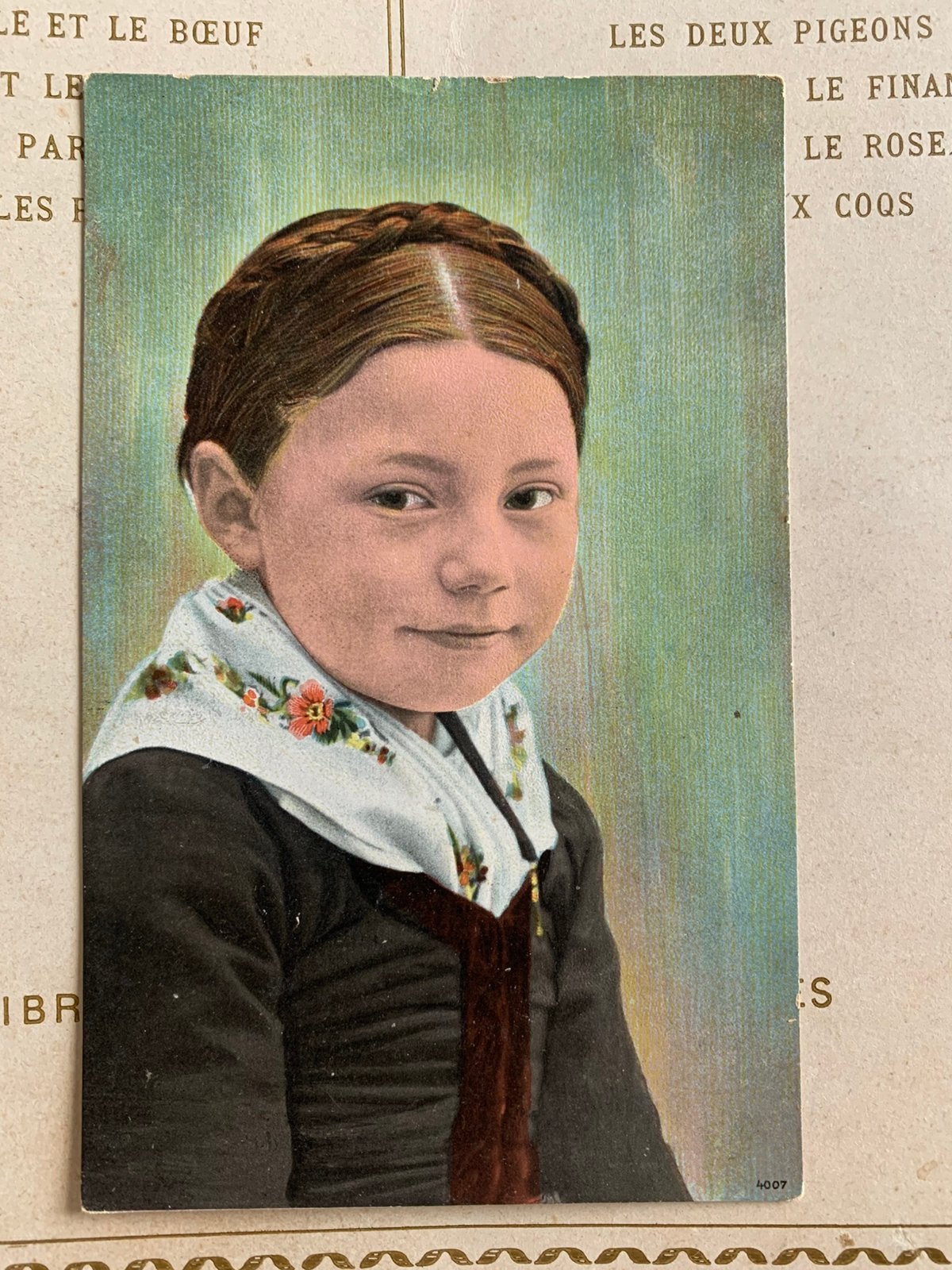 Meisje in klederdracht - Schwarzwald - Renchtal (DD), Ophalen of Verzenden, Voor 1920, Ongelopen, Kinderen