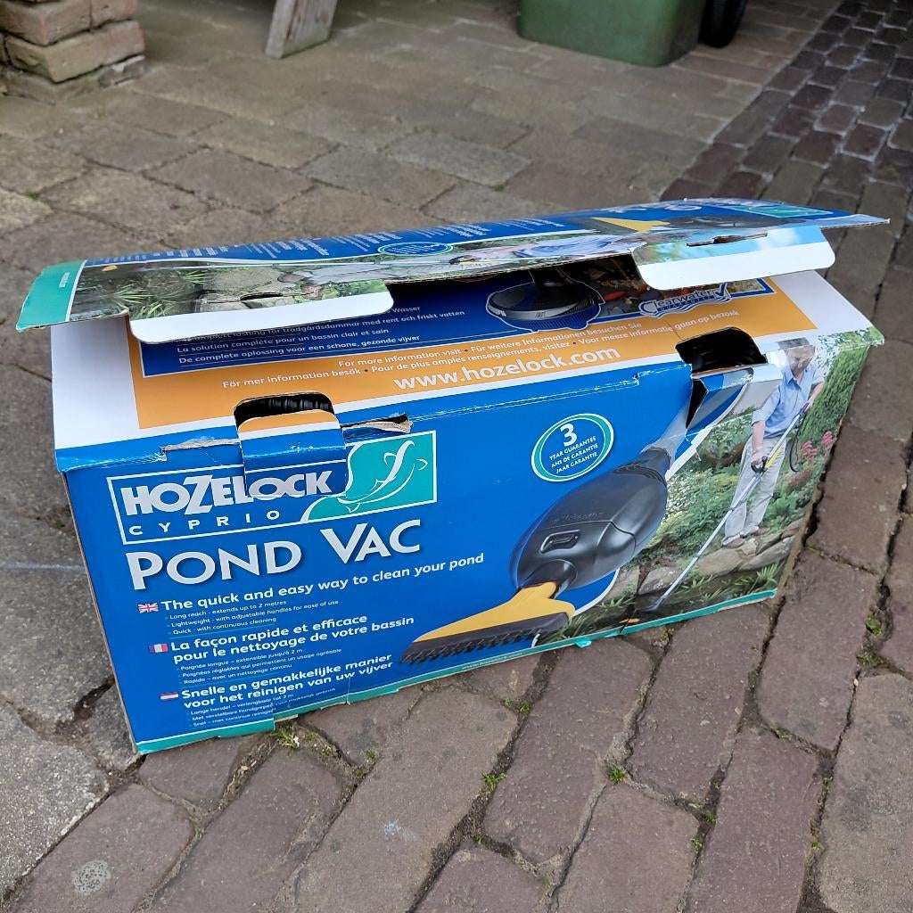 Hozelock vijverstofzuiger + vuilwaterfilter, Ophalen, Nieuw, Vijverstofzuiger