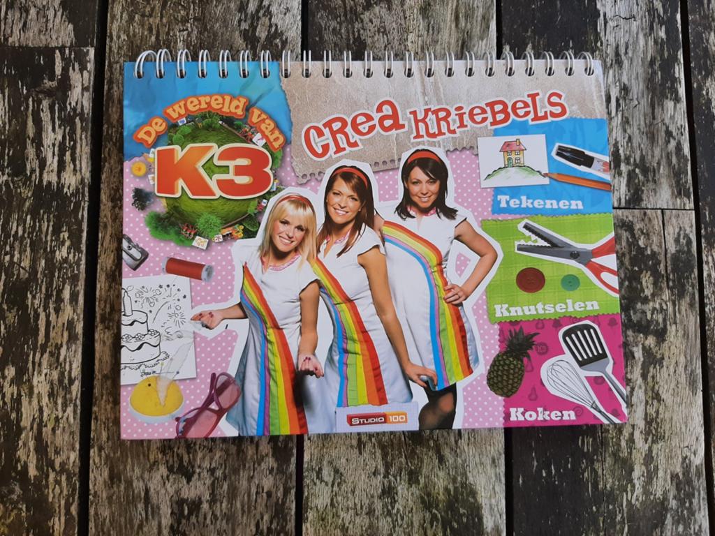 De wereld van k3 crea kriebels knutselen boek, Ophalen of Verzenden