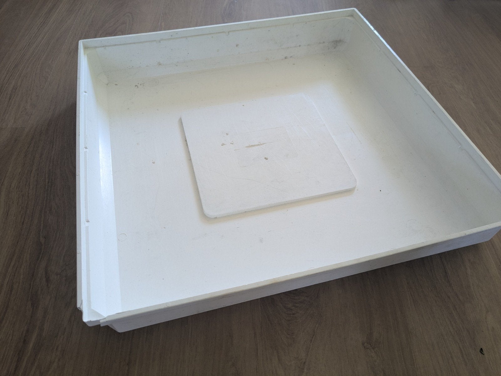 Lekbak wasmachine, Ophalen, Gebruikt