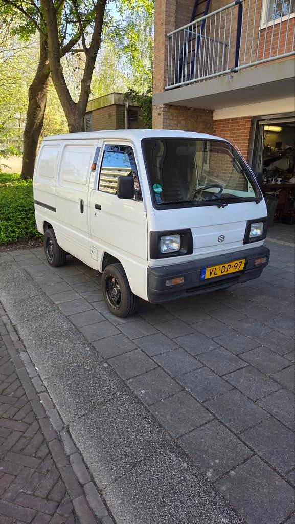 Suzuki Super Carry (Daihatsu hijet, Piaggio porter), 970 cc, Achterwielaandrijving, 750 kg, 4 cilinders